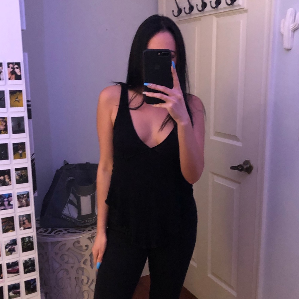 Black Free People tank